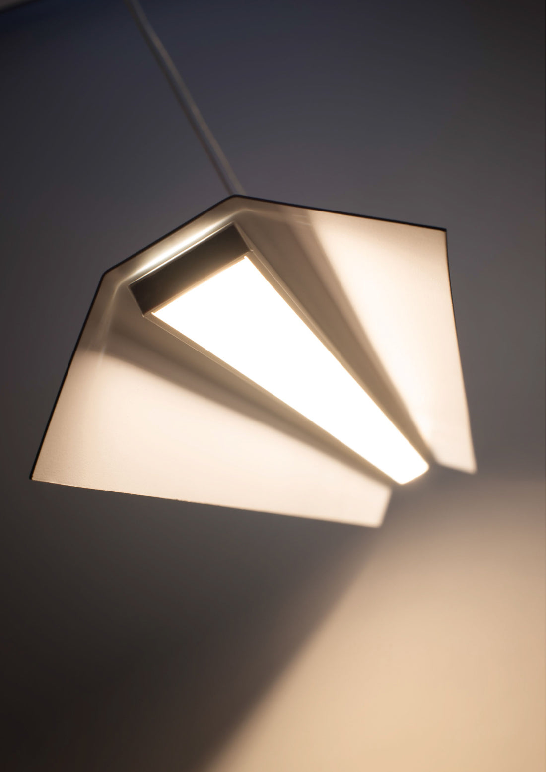 Suspension LED Métal Composite Noir · Kalamos · photo 4