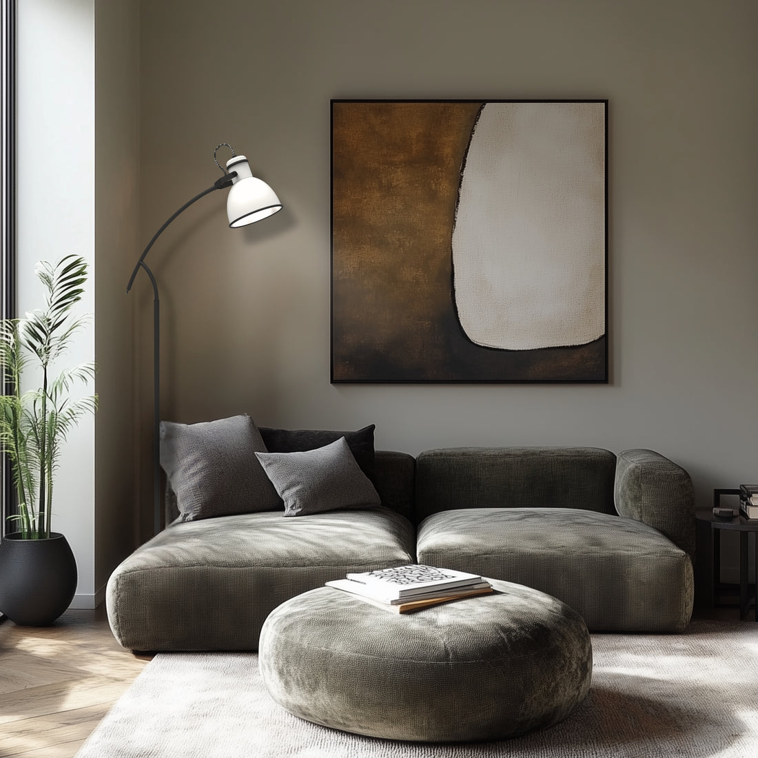 Lampadaire Acier Blanc et Noir · Zumba · photo 4