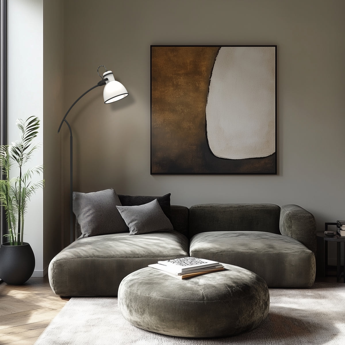 Lampadaire Acier Blanc et Noir · Zumba · photo 4
