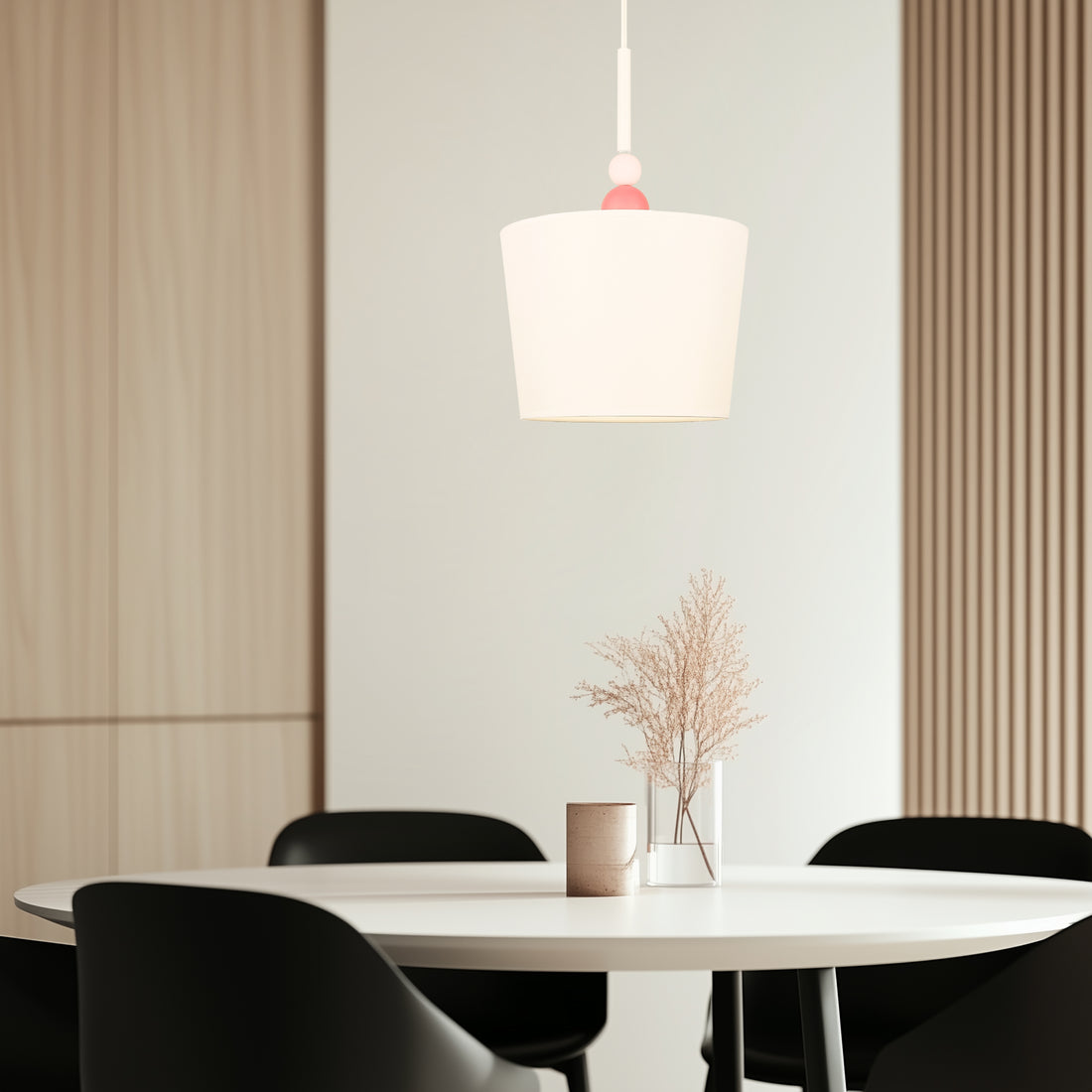 Suspension Acier Blanc E27 · Bebe · photo 3