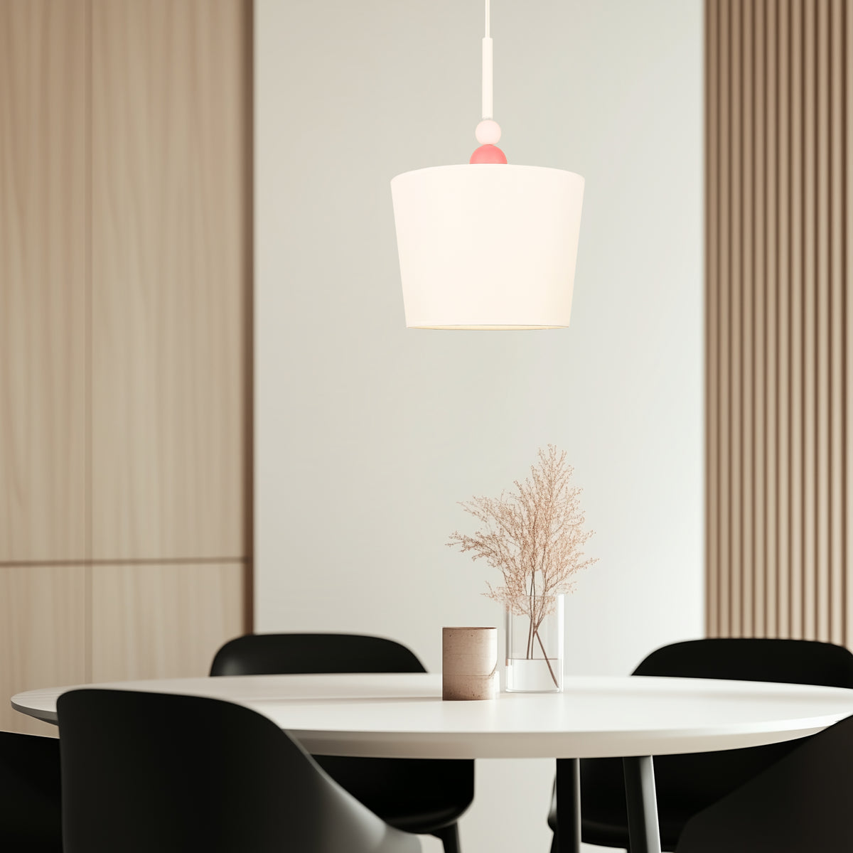 Suspension Acier Blanc E27 · Bebe · photo 3