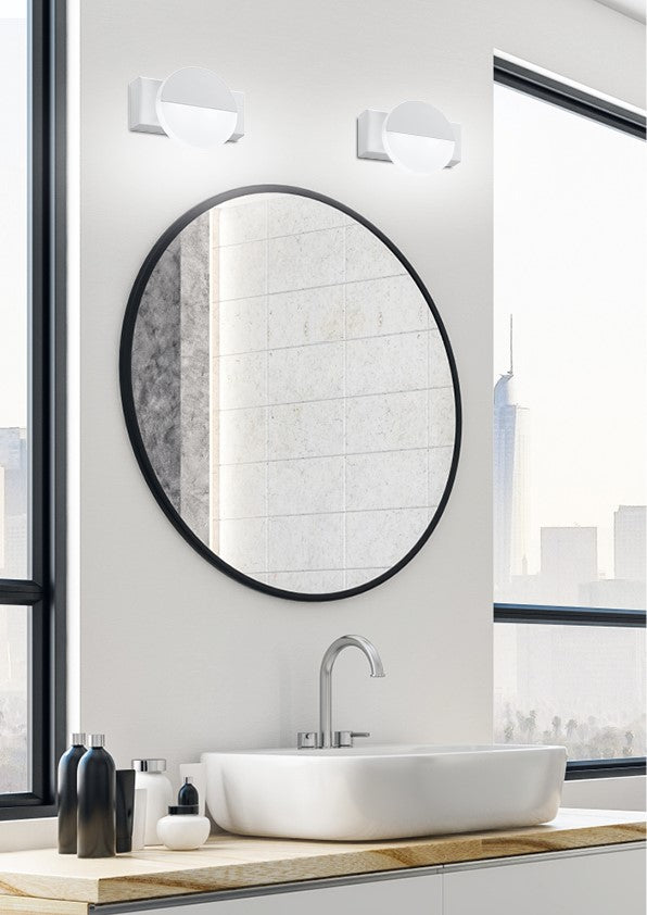 Applique murale LED Acier Composite Blanc · Sing · photo 3