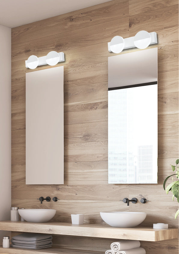 Applique murale LED Acier Composite Blanc · Sing · photo 2