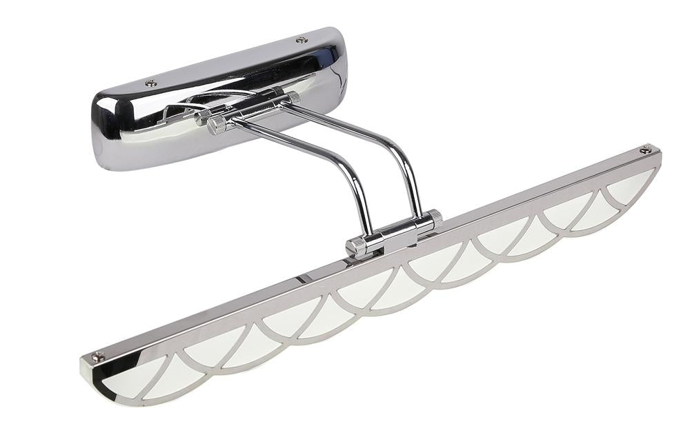 Applique murale LED Acier Composite Chromé · Move