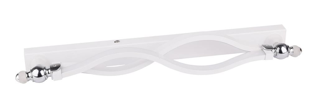 Applique murale 2 Lampes LED Bois Blanc · Esse