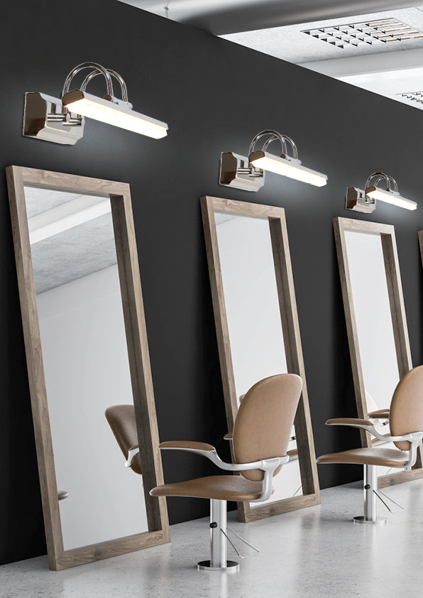 Applique murale LED Acier Composite Chromé · Gizel · photo 2