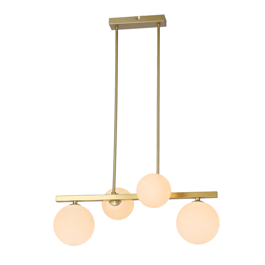 Suspension Acier Verre Laiton · Kama · photo 4
