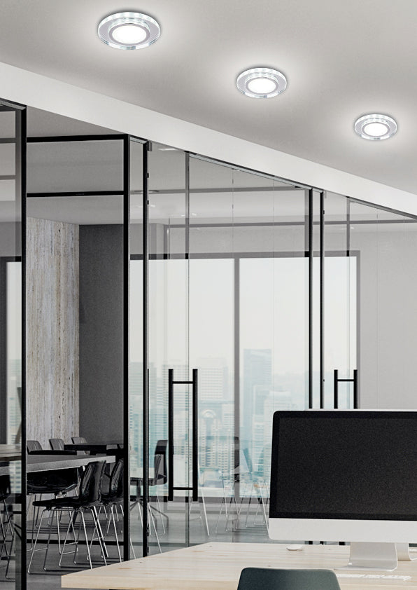 Spot LED Verre Chromé · Ssp · photo 2