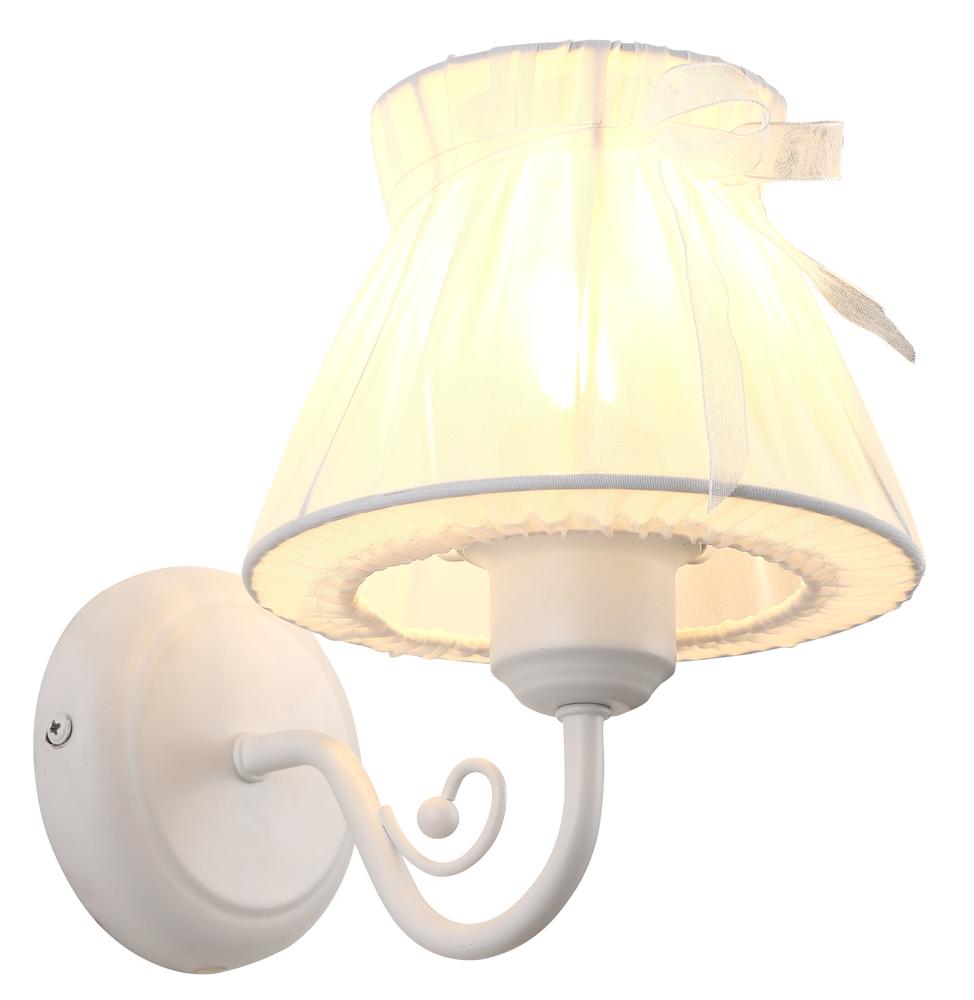 Applique murale Acier Blanc E14 · Zefir