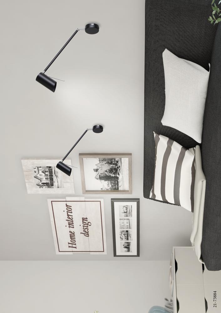 Applique murale Acier Noir Mat · Milly · photo 3