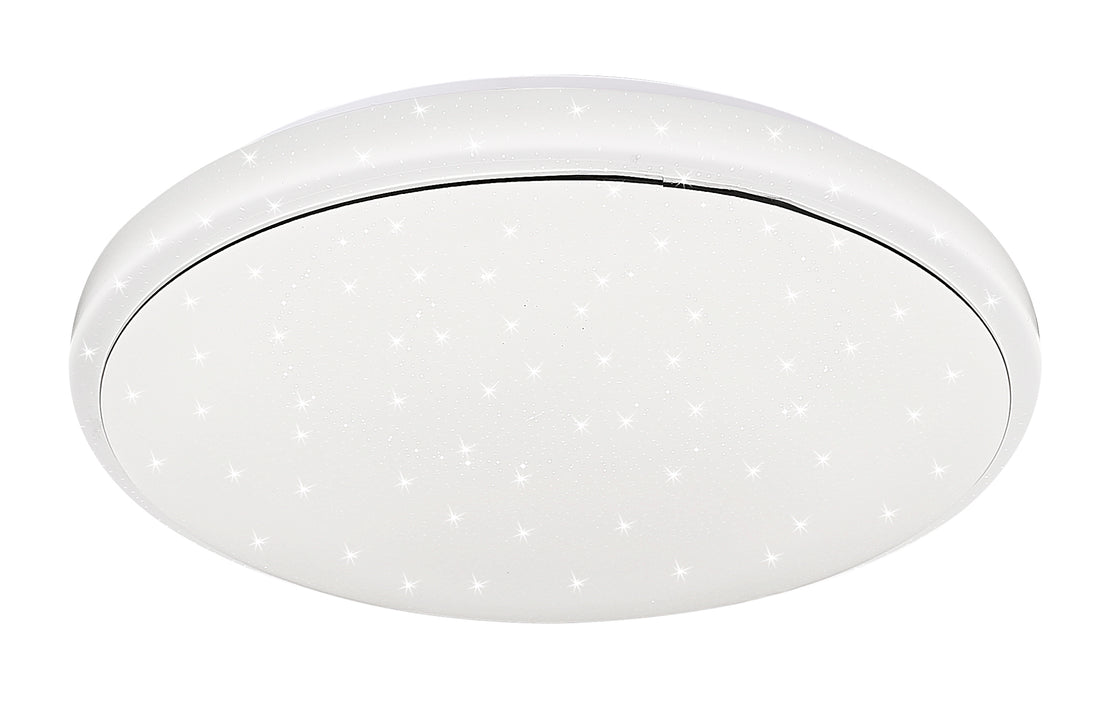 Plafonnier LED Acier Composite Blanc · Jasper