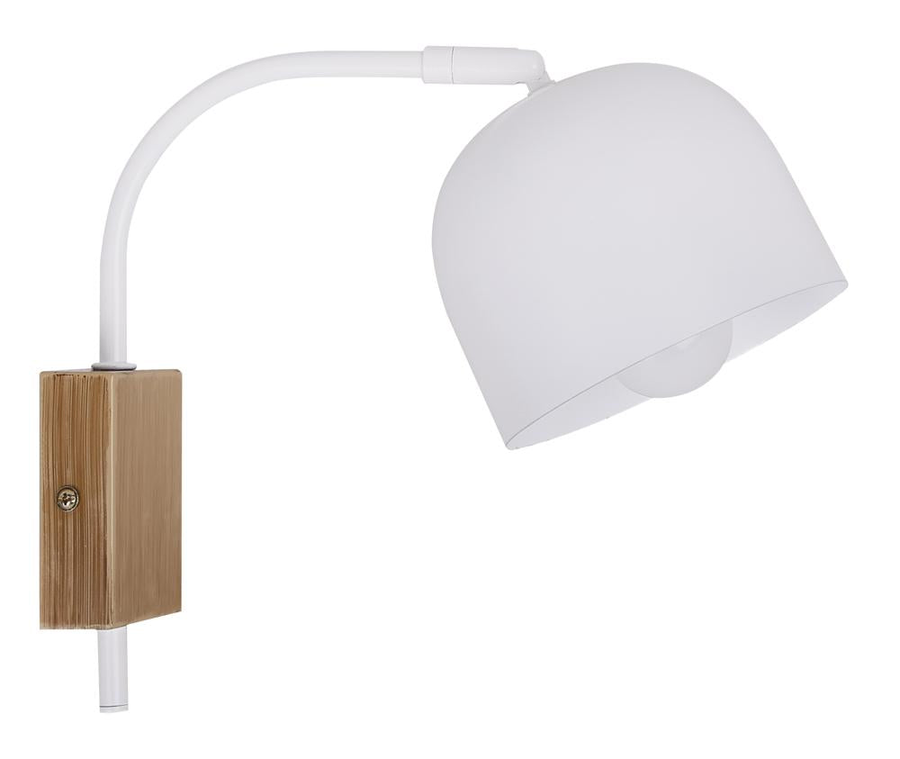 Applique murale Acier Blanc E27 · Rupi