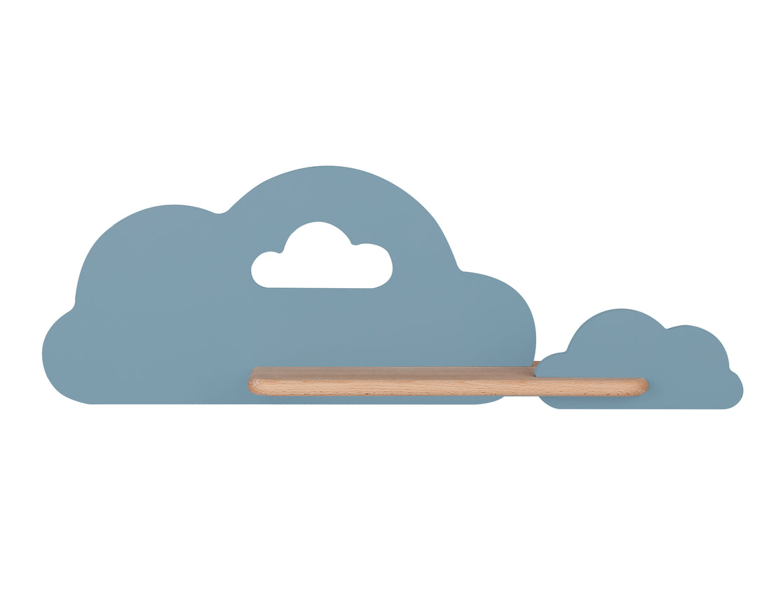 Applique murale LED Bois Bleu · Cloud