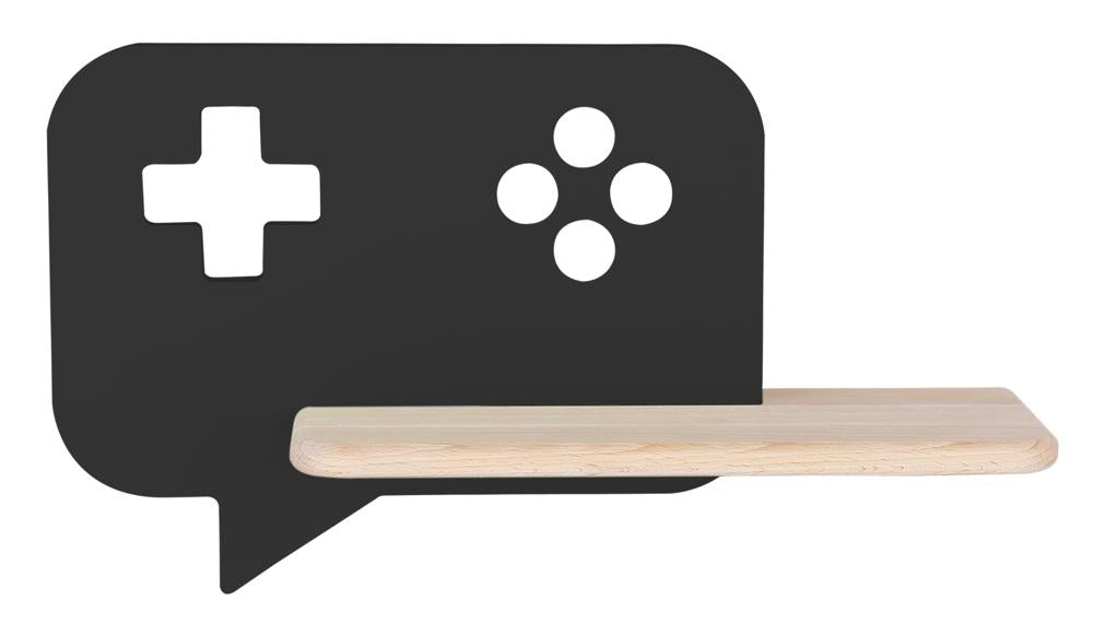 Applique murale LED Bois Noir · Console