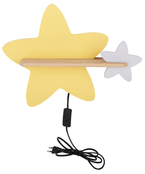 Applique murale LED Bois