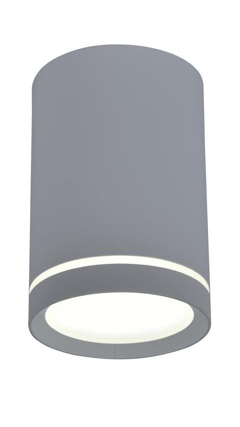 Plafonnier LED Composite Gris