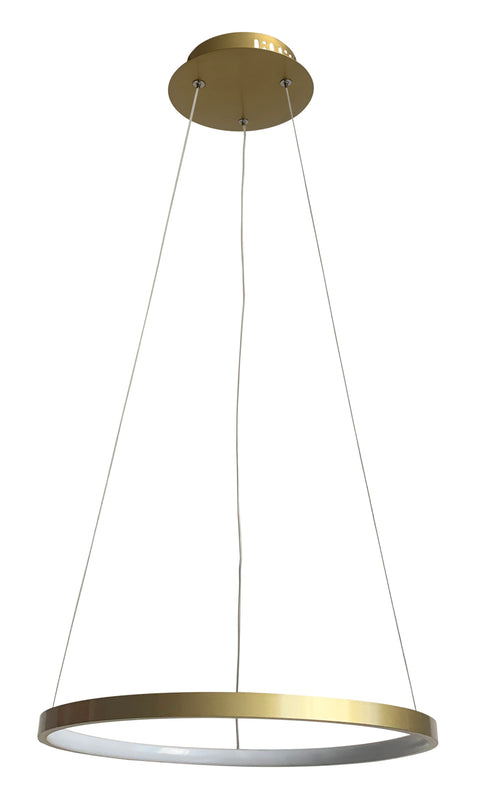 Suspension LED Doré · Lune