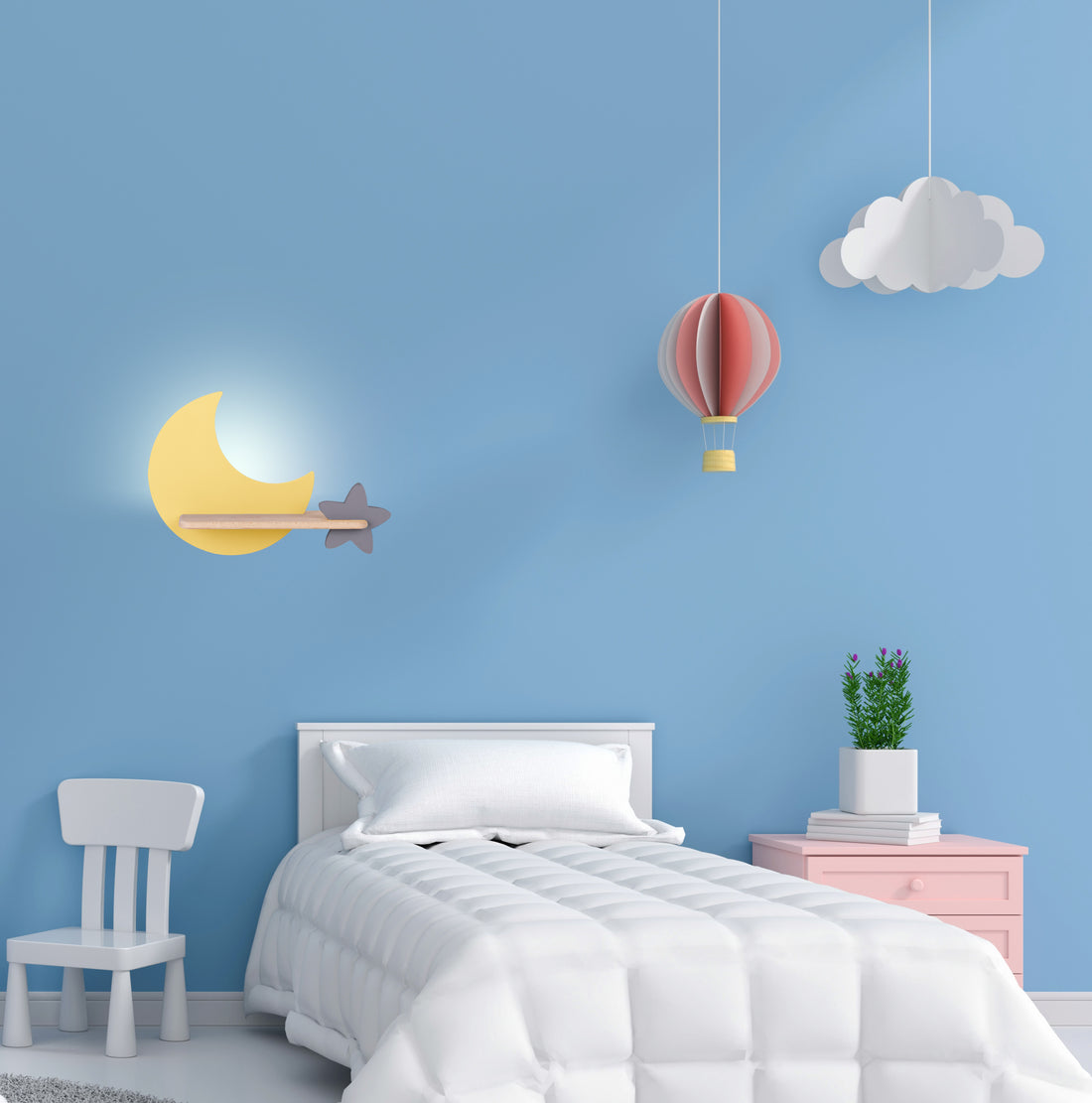 Applique murale LED Bois E14 · Moon · photo 3