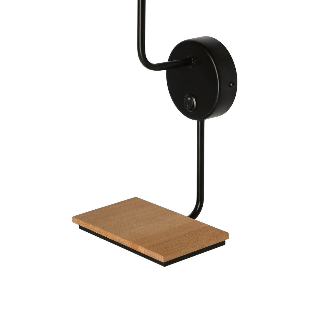 Applique murale Acier Tissu Bois Noir · Keto · photo 3