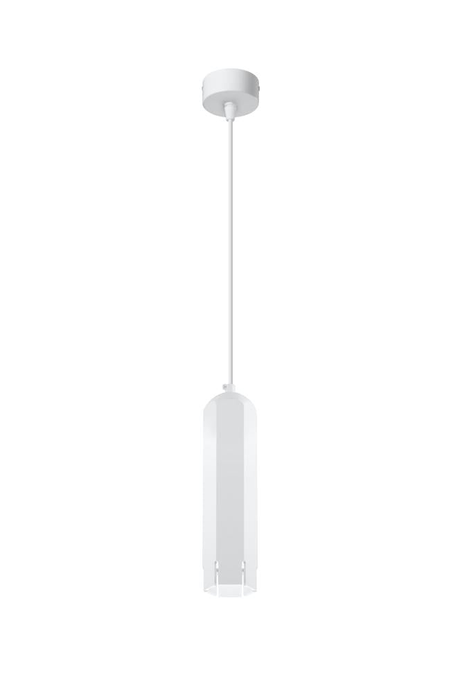 Suspension Acier Blanc GU10