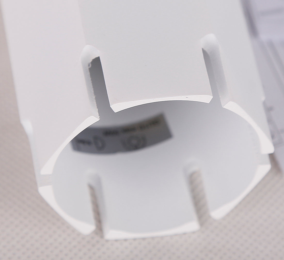 Suspension Acier Blanc GU10 · photo 3
