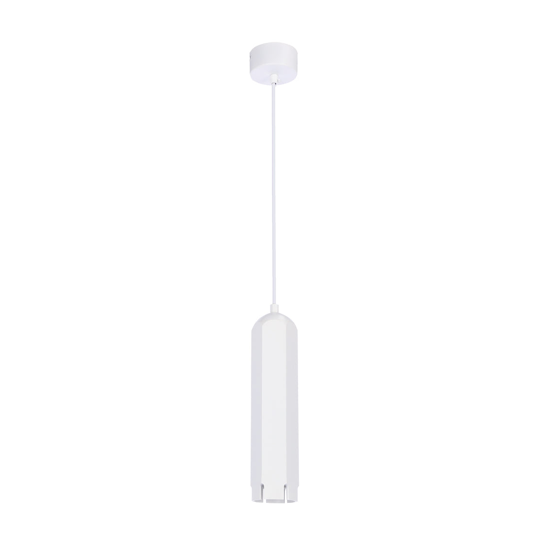 Suspension Acier Blanc GU10 · photo 4