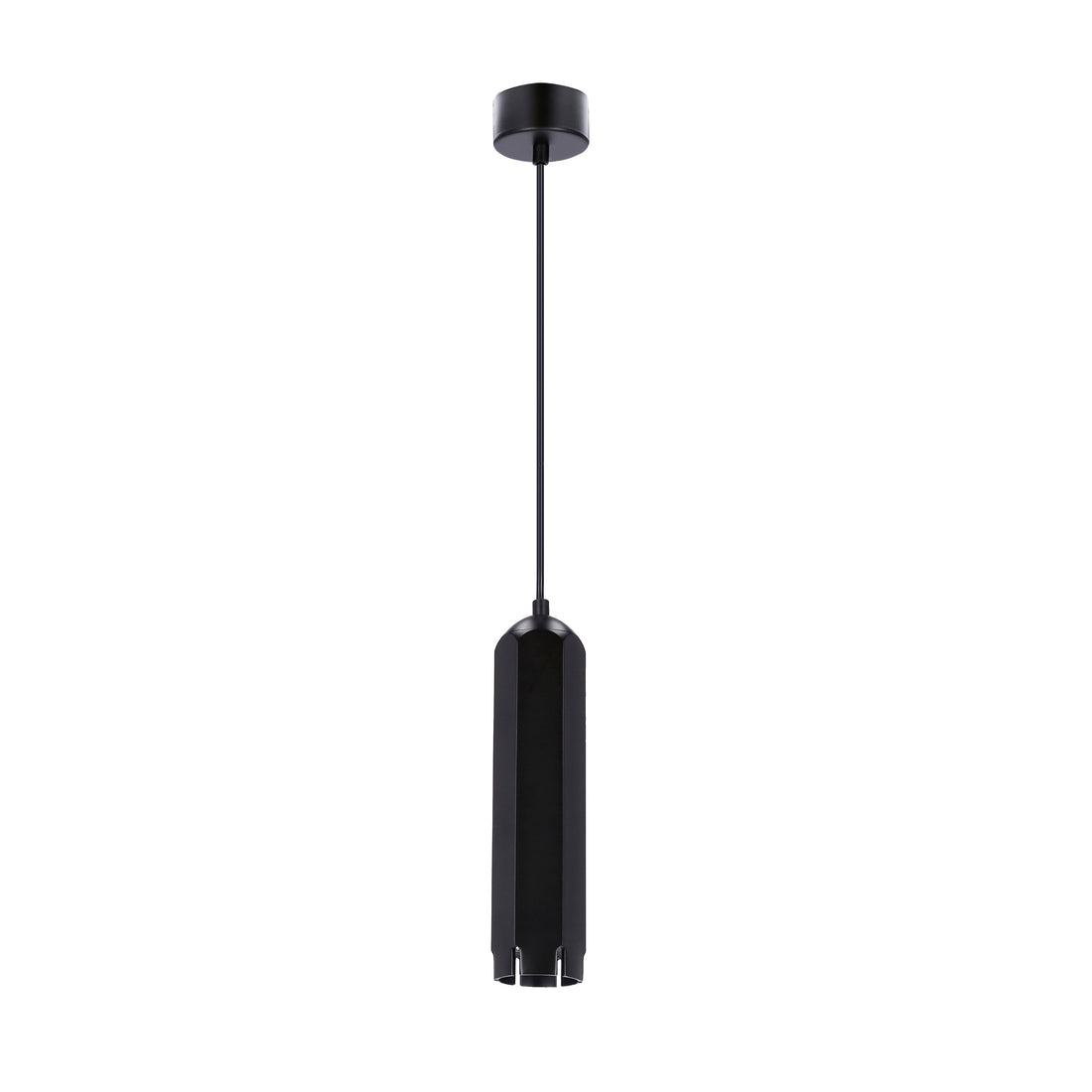 Suspension Acier Noir GU10 · photo 4