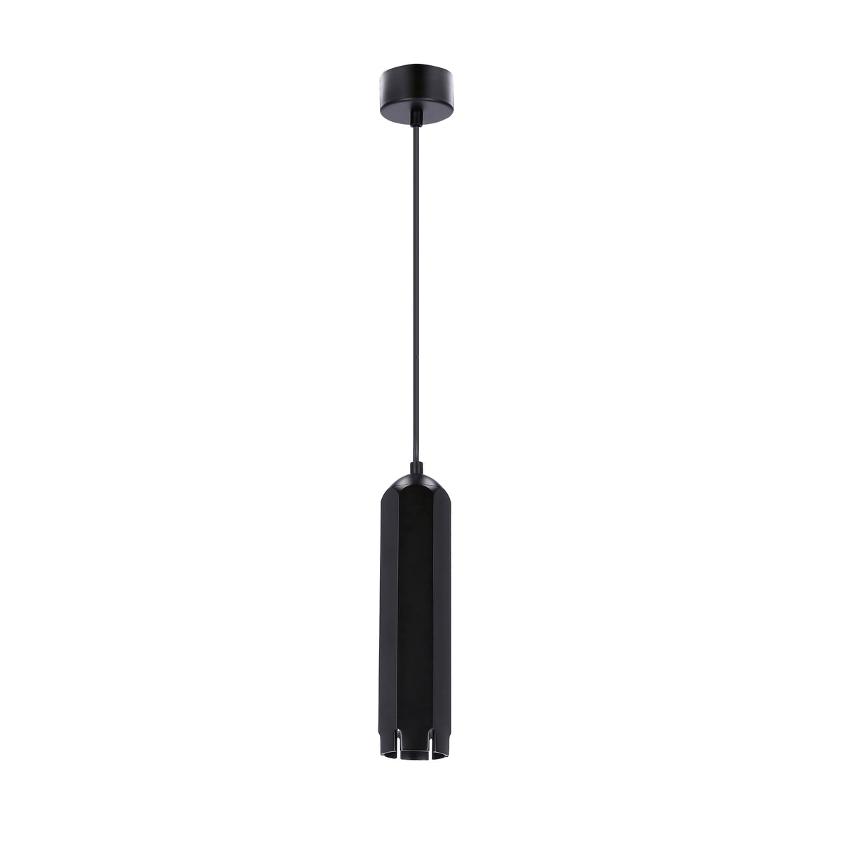 Suspension Acier Noir GU10 · photo 4