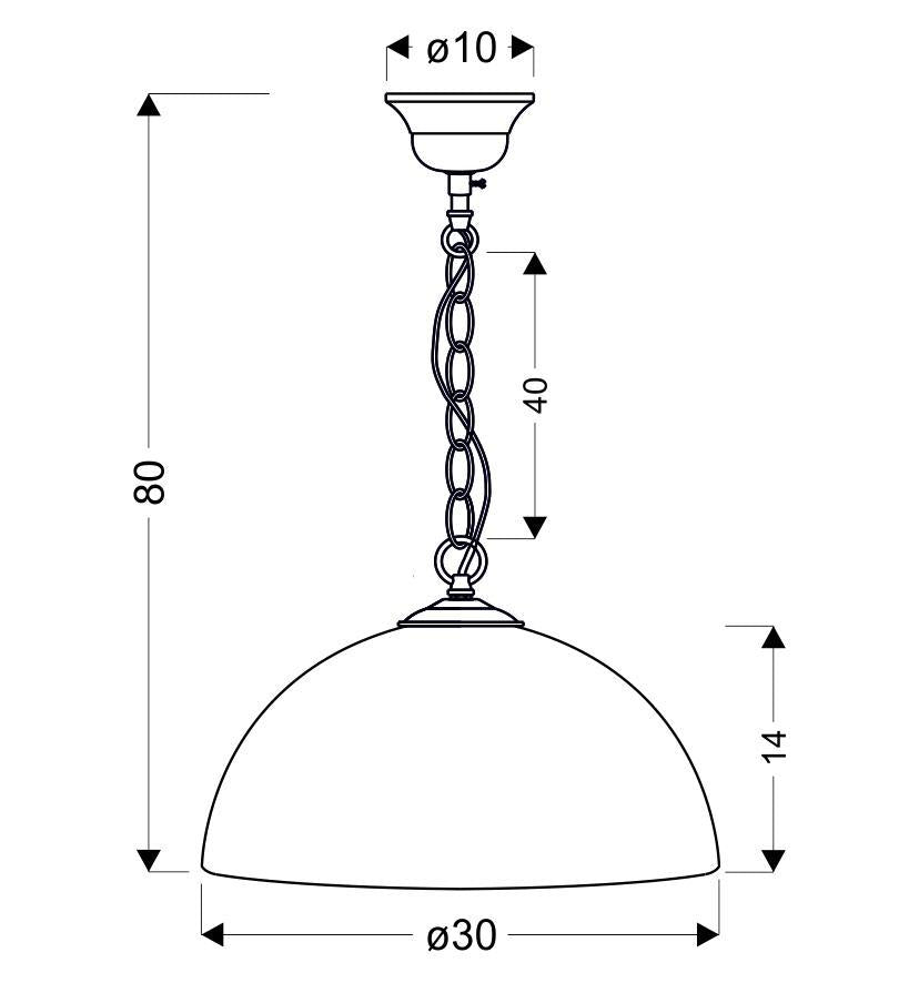 Suspension Acier Verre Chromé · Sugar · photo 4