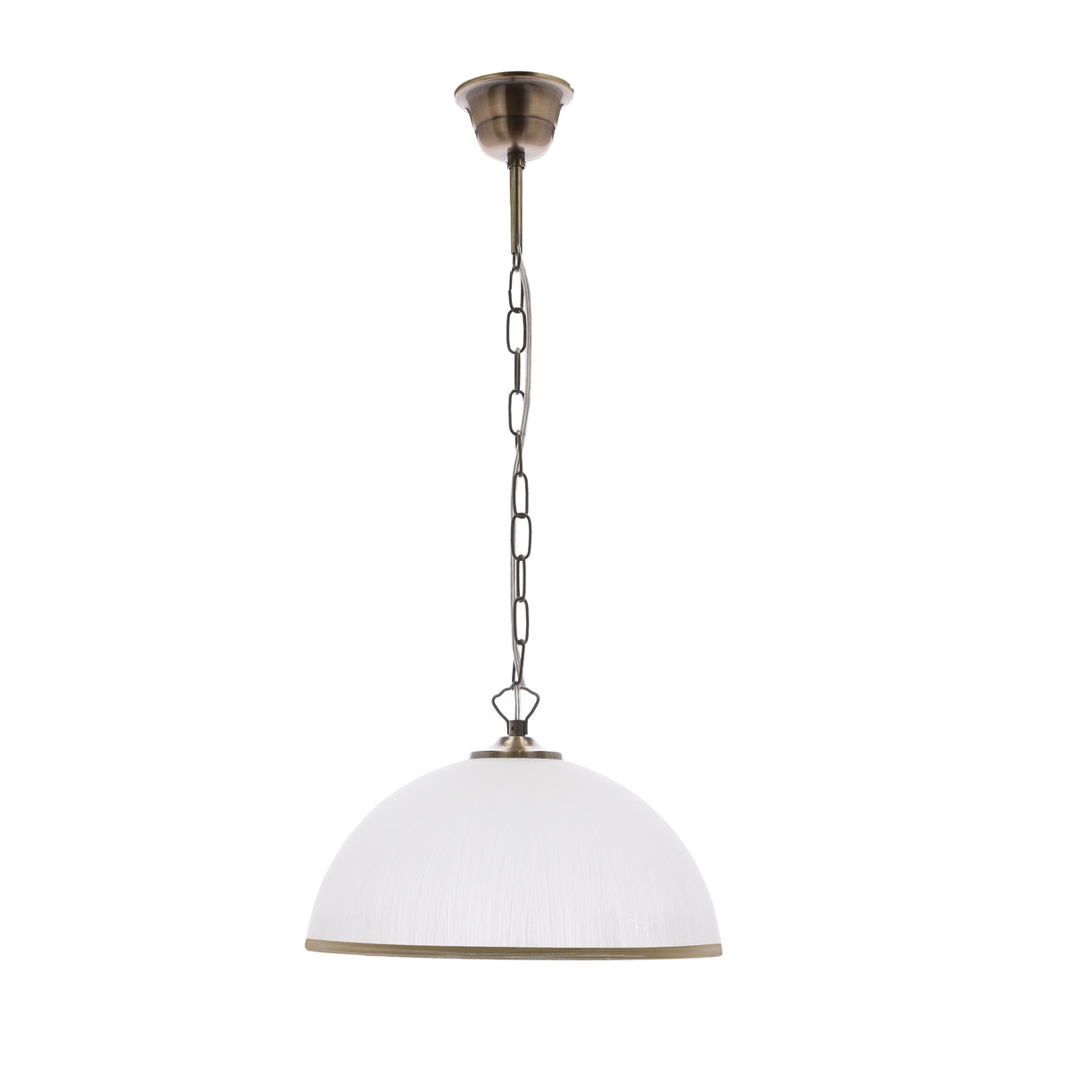 Suspension Acier Verre Antique Laiton · Sugar