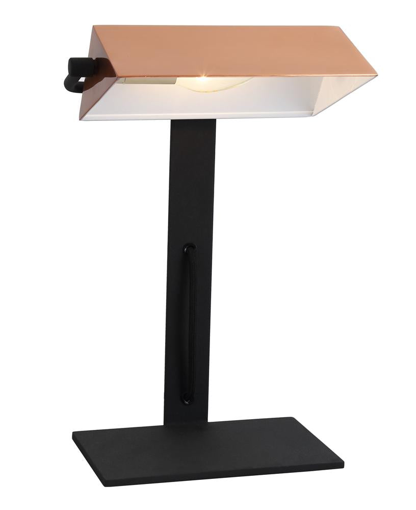 Lampe à poser Acier Noir E14 · Bankier