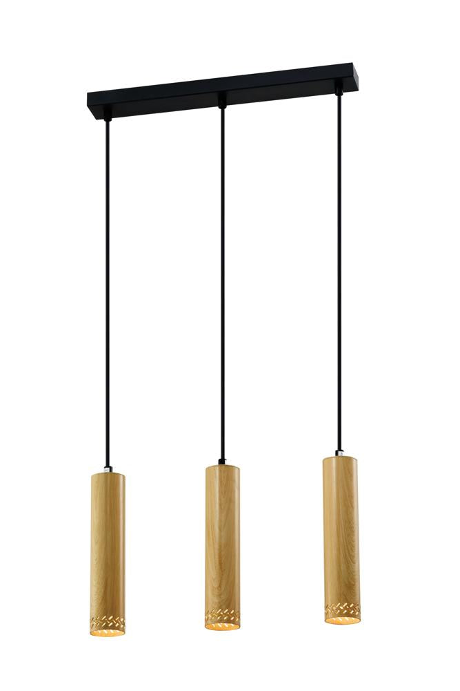 Suspension 3 Lampes Acier GU10 · Tubo