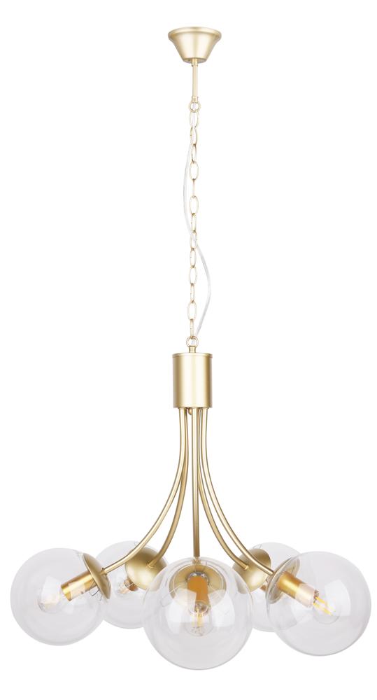 Suspension 5 Lampes Doré E14 · Dani