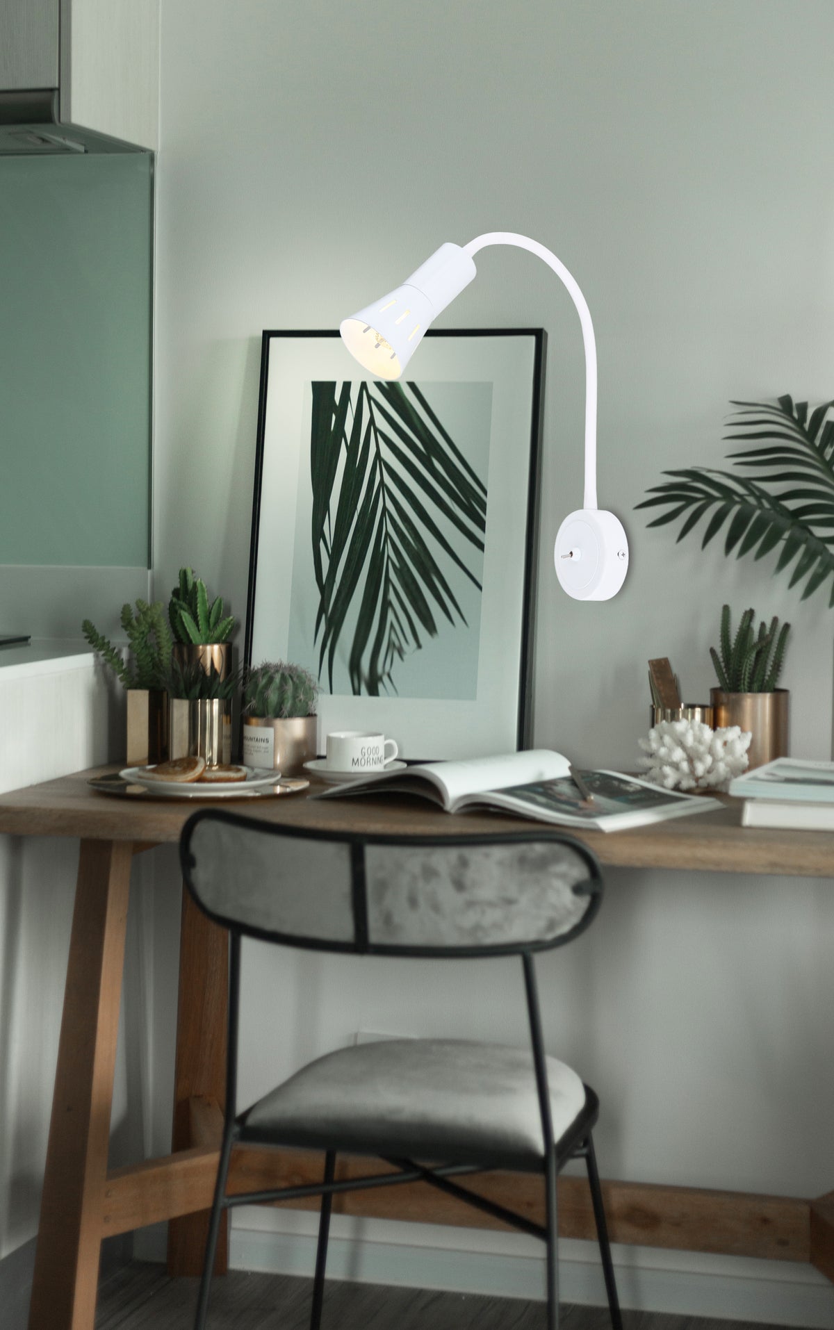 Applique murale Acier Blanc E14 · Arena · photo 4
