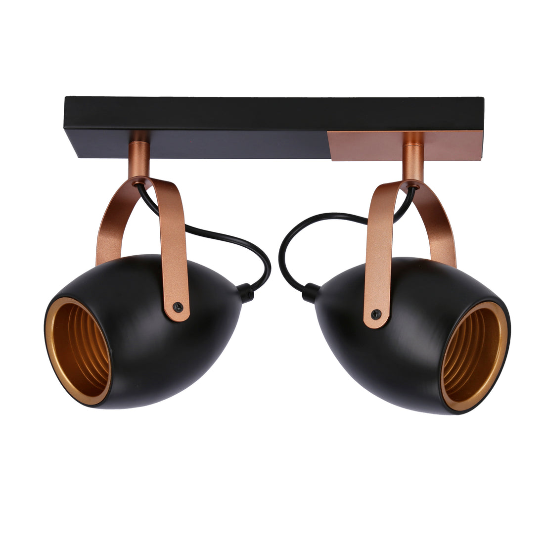 Plafonnier 2 Lampes Acier E14 · Anica · photo 3