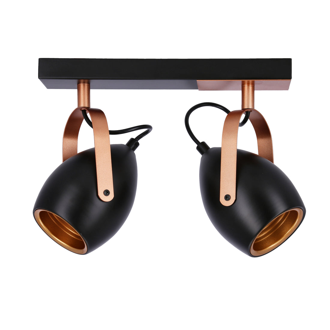 Plafonnier 2 Lampes Acier E14 · Anica · photo 4