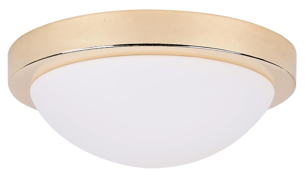 Plafonnier Acier Verre Doré · Roda