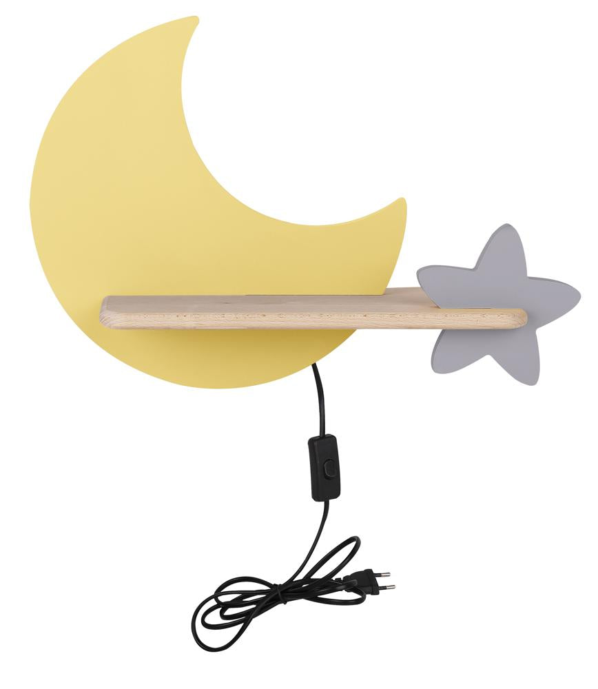 Applique murale LED Bois · Moon