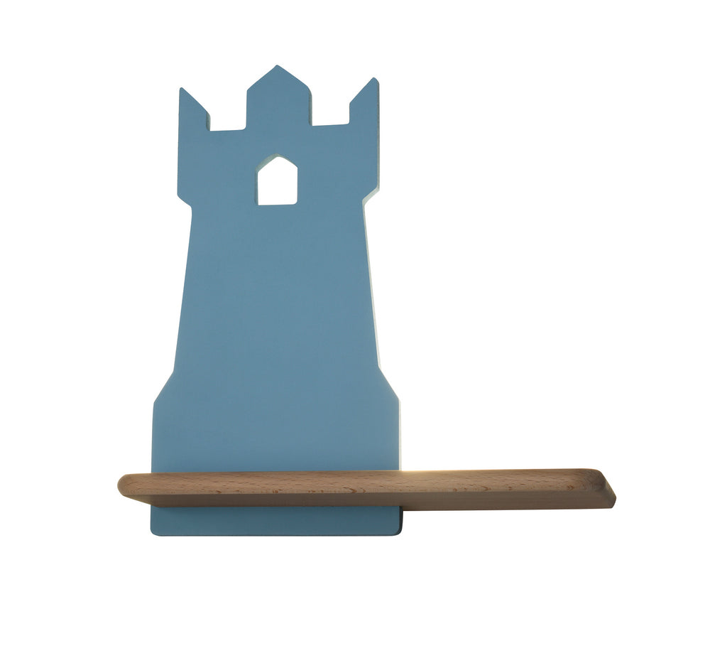 Applique murale LED Bois Bleu · Tower