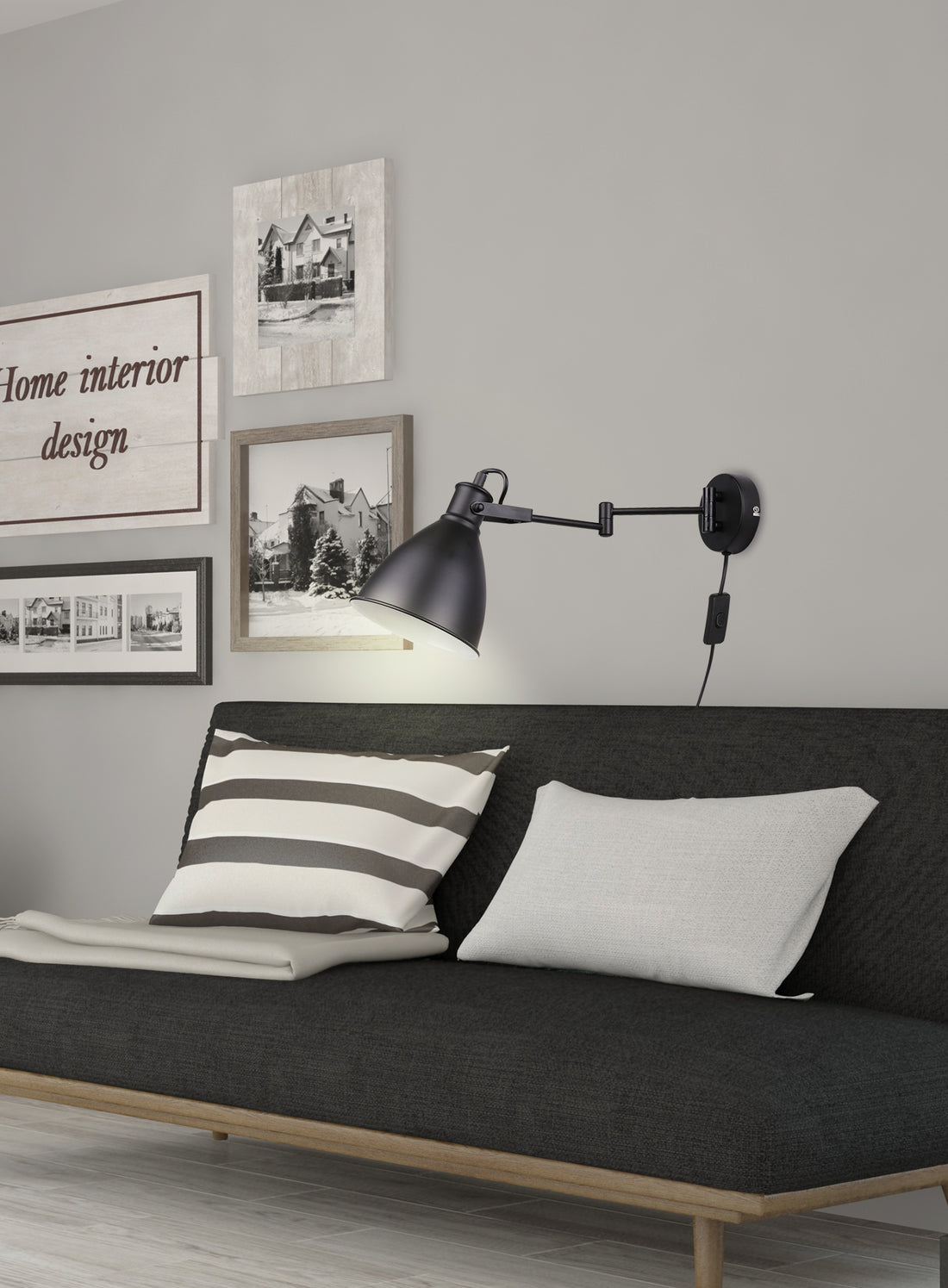 Applique murale Acier Noir E14 · Espera · photo 2