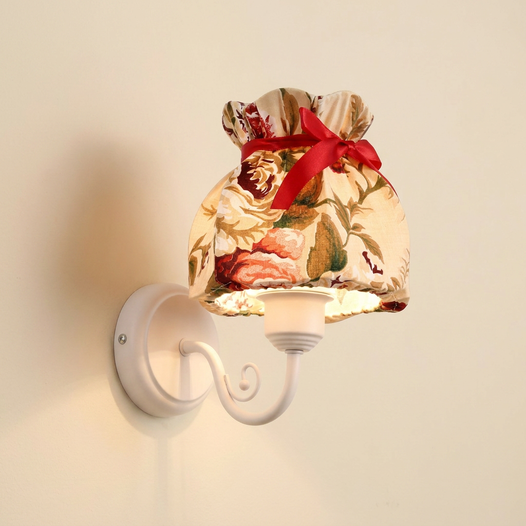 Applique murale Blanc et Rouge | Rozano
