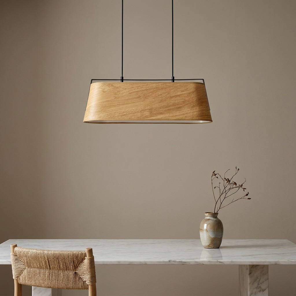 Suspension 2 Lampes en Acier Jaune - Zest