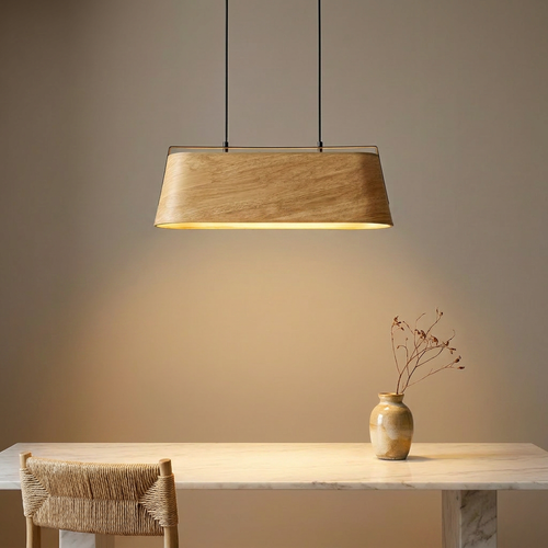 Suspension 2 Lampes en Acier Jaune - Zest