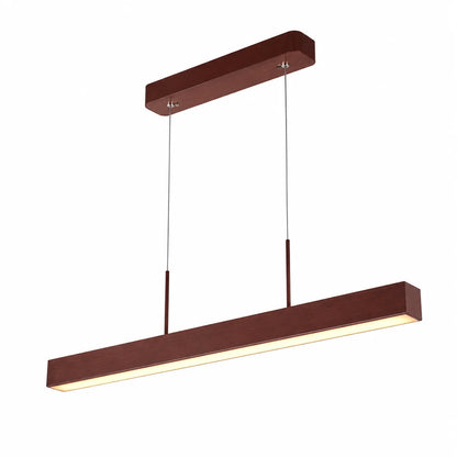 Suspension Linéaire LED Métal Bronze | Bromo