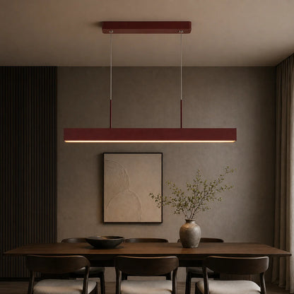 Suspension Linéaire LED Métal Bronze | Bromo