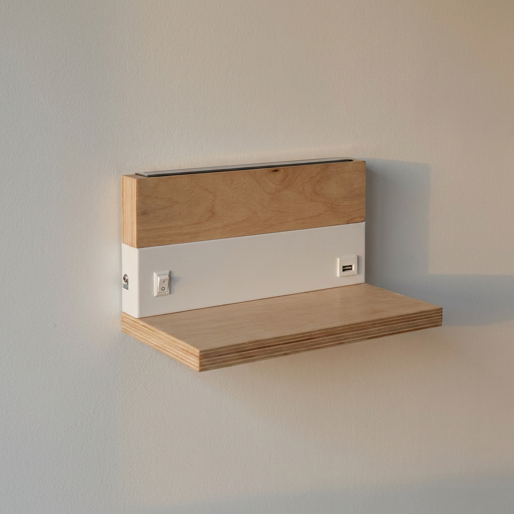 Applique murale 2 Lampes LED Anet — éteinte en situation