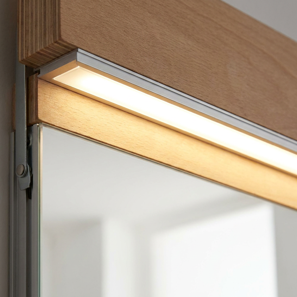 Applique murale 2 Lampes LED Anet — détail de la lumière