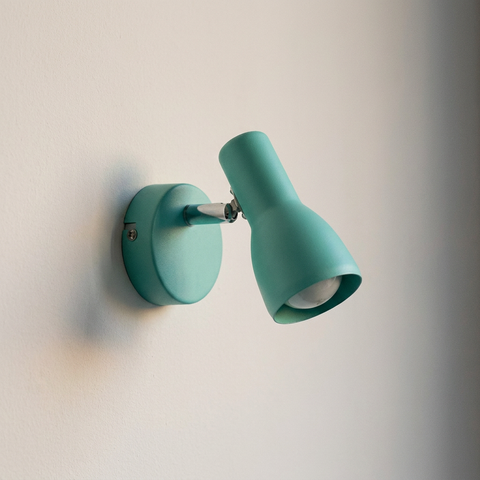 Applique murale Acier Mint E14 | Picardo — eteinte en situation