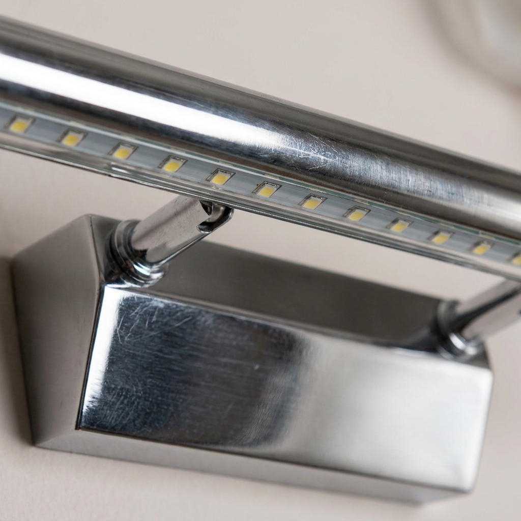 Applique murale LED Acier Chromé | Forte — detail de la matiere