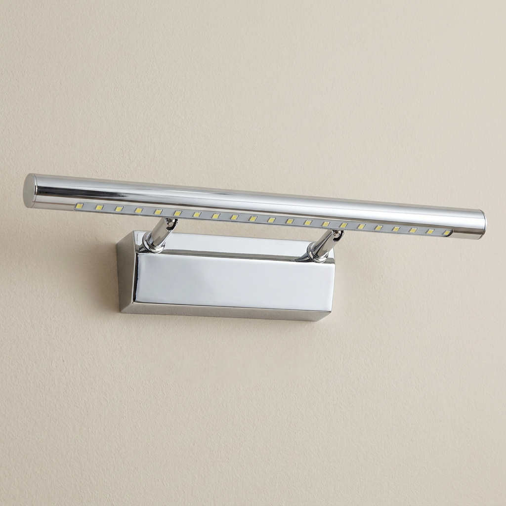 Applique murale LED Acier Chromé | Forte — gros plan